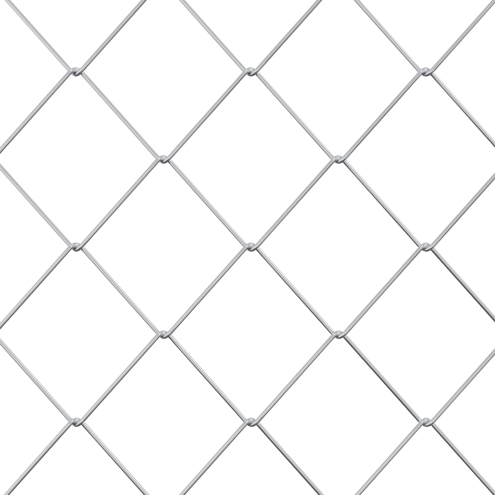 Kettenschakelhek Gegalvaniseerd 2 x 10 m Glas