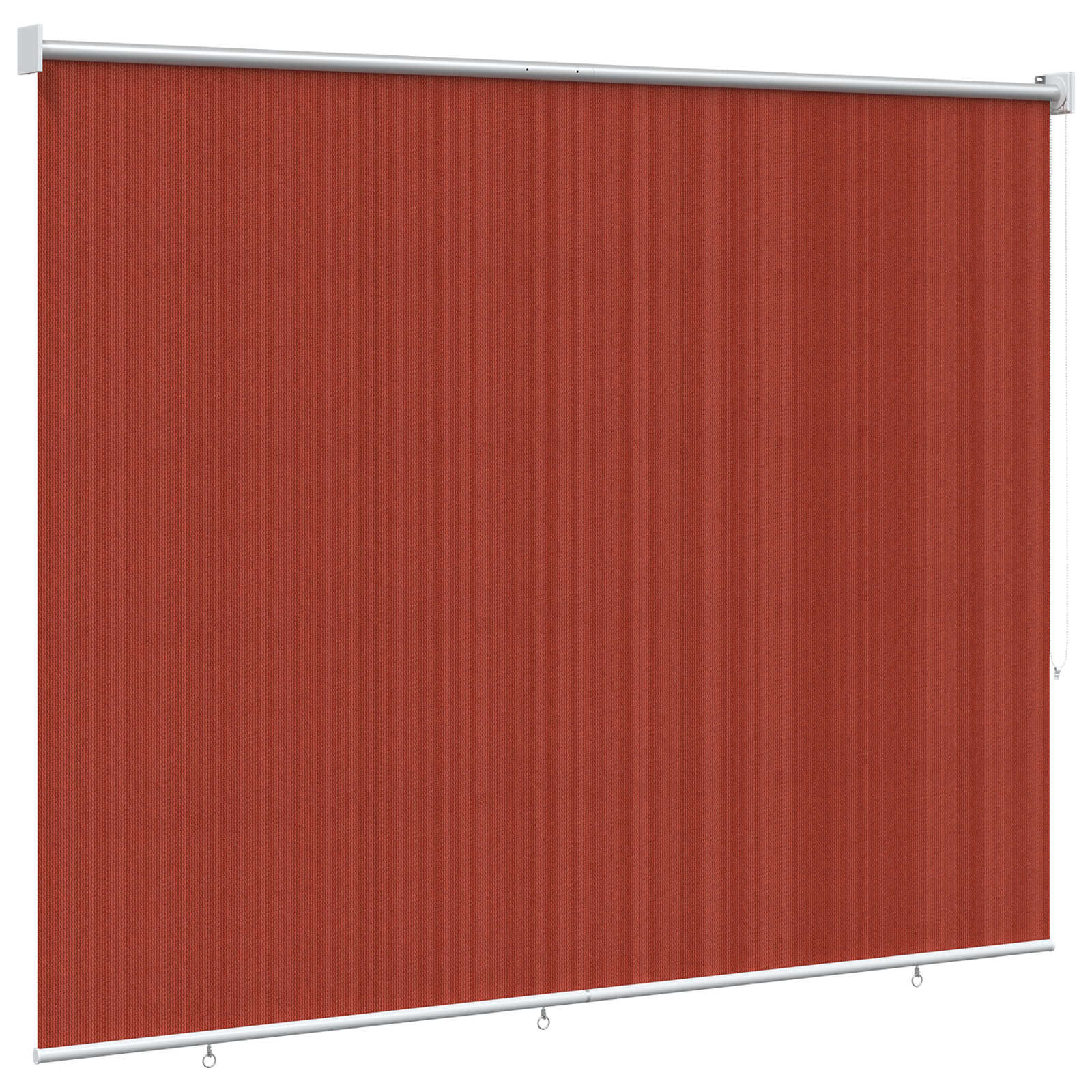 Buitenrolgordijn 90% UV-blok Terracotta 160 x 140 cm HDPE