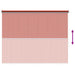 Buitenrolgordijn 90% UV-blok Terracotta 160 x 140 cm HDPE