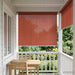 Buitenrolgordijn 90% UV-blok Terracotta 120 x 230 cm HDPE