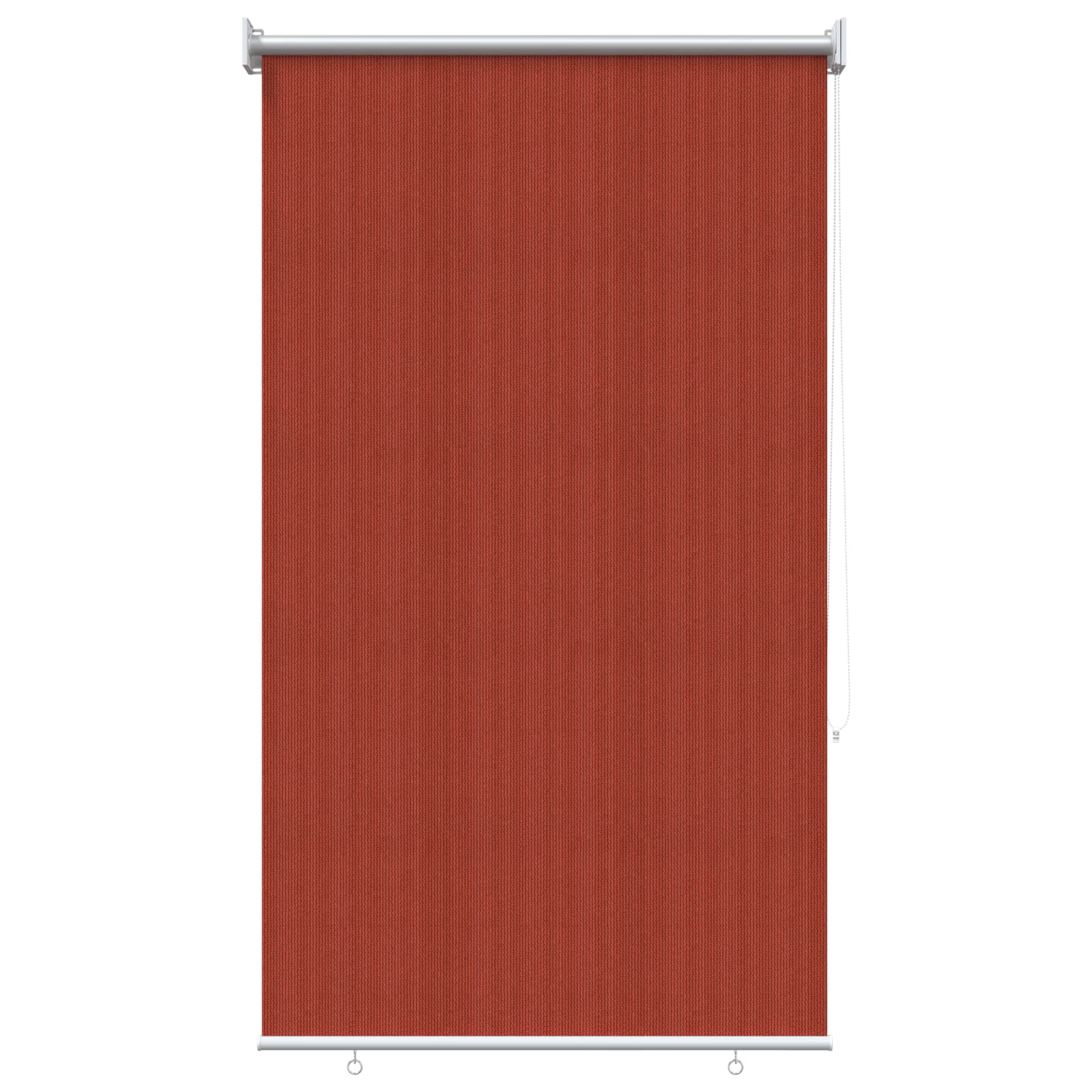 Buitenrolgordijn 90% UV-blok Terracotta 120 x 230 cm HDPE