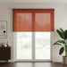 Buitenrolgordijn 90% UV-blok Terracotta 240 x 230 cm HDPE