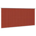 Buitenrolgordijn 90% UV-blok Terracotta 240 x 230 cm HDPE