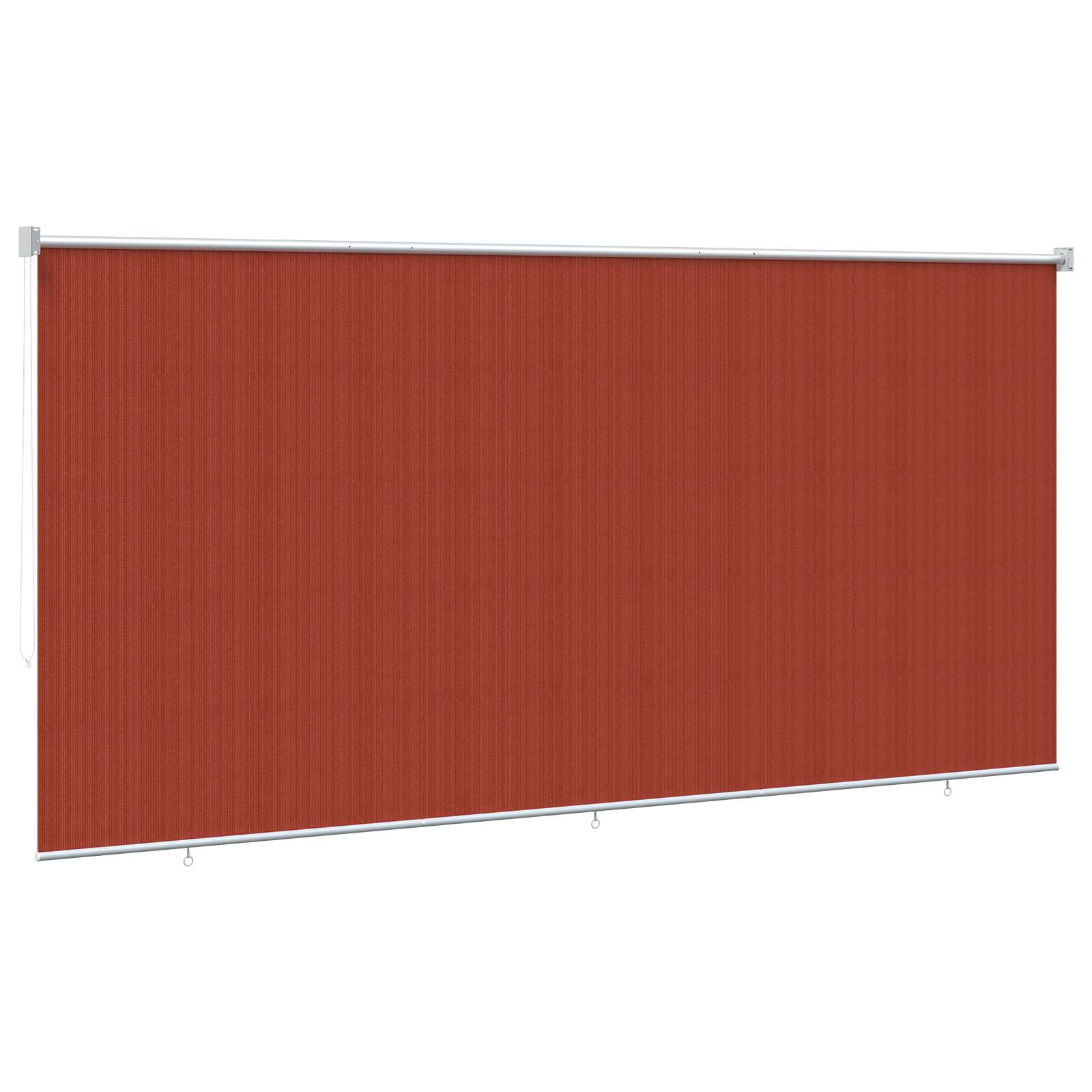 Buitenrolgordijn 90% UV-blok Terracotta 240 x 230 cm HDPE