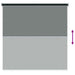Buitenrolgordijn 90% UV-blok Donkergroen 160 x 140 cm HDPE