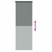 Buitenrolgordijn 90% UV-blok Donkergroen 80 x 230 cm HDPE