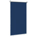 Buitenrolgordijn 90% UV-blok Blauw 80 x 140 cm HDPE
