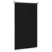 Buitenrolgordijn 90% UV-blok Zwart 80 x 140 cm HDPE