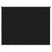 Buitenrolgordijn 90% UV-blok Zwart 200 x 140 cm HDPE