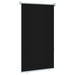 Buitenrolgordijn 90% UV-blok Zwart 80 x 230 cm HDPE