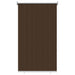 Buitenrolgordijn 90% UV-blok Bruin 60 x 140 cm HDPE