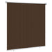 Buitenrolgordijn 90% UV-blok Bruin 140 x 140 cm HDPE