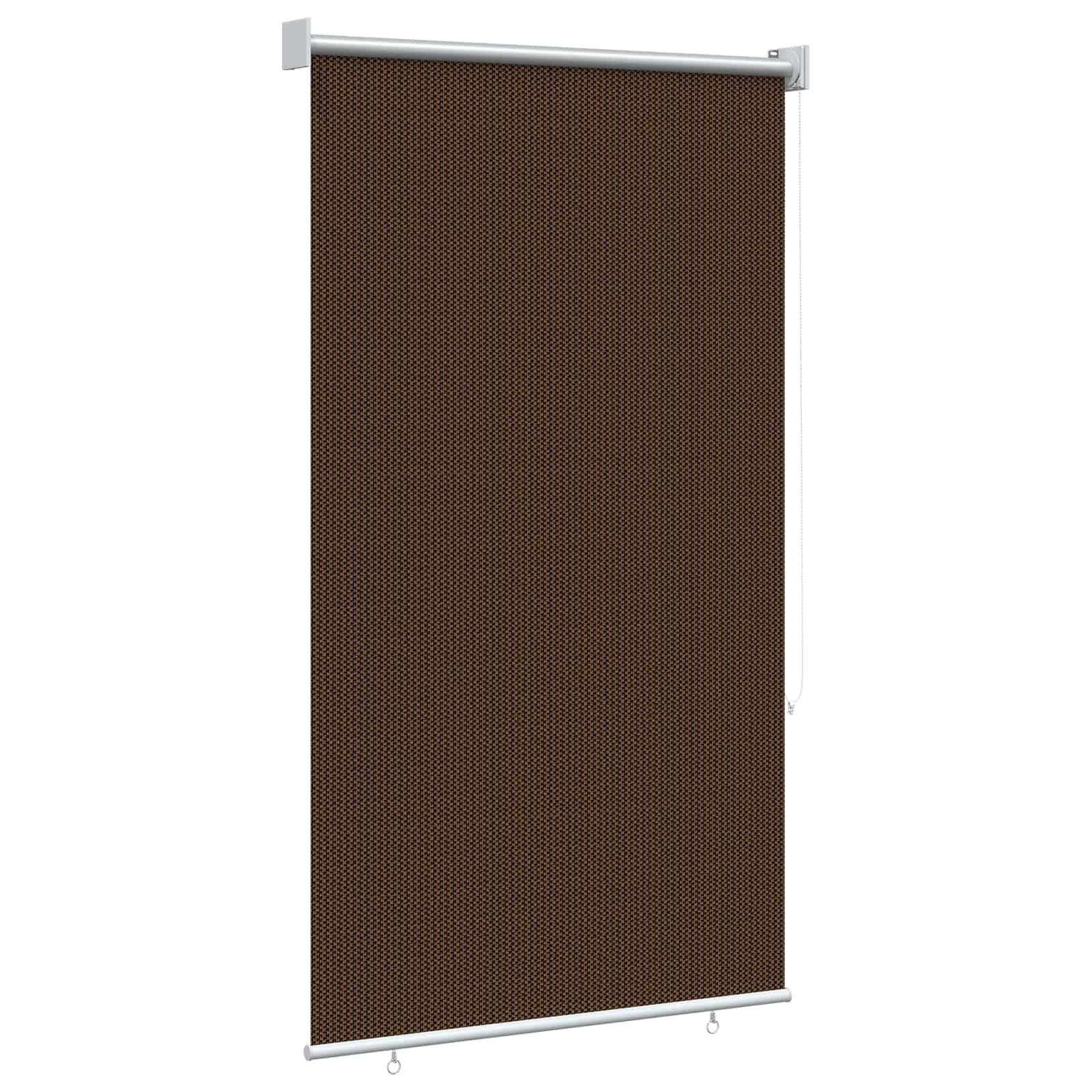 Buitenrolgordijn 90% UV-blok Bruin 80 x 230 cm HDPE