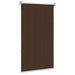 Buitenrolgordijn 90% UV-blok Bruin 80 x 230 cm HDPE