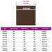 Buitenrolgordijn 90% UV-blok Bruin 120 x 230 cm HDPE