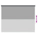 Buitenrolgordijn 90% UV-blok Lichtgrijs 180 x 140 cm HDPE