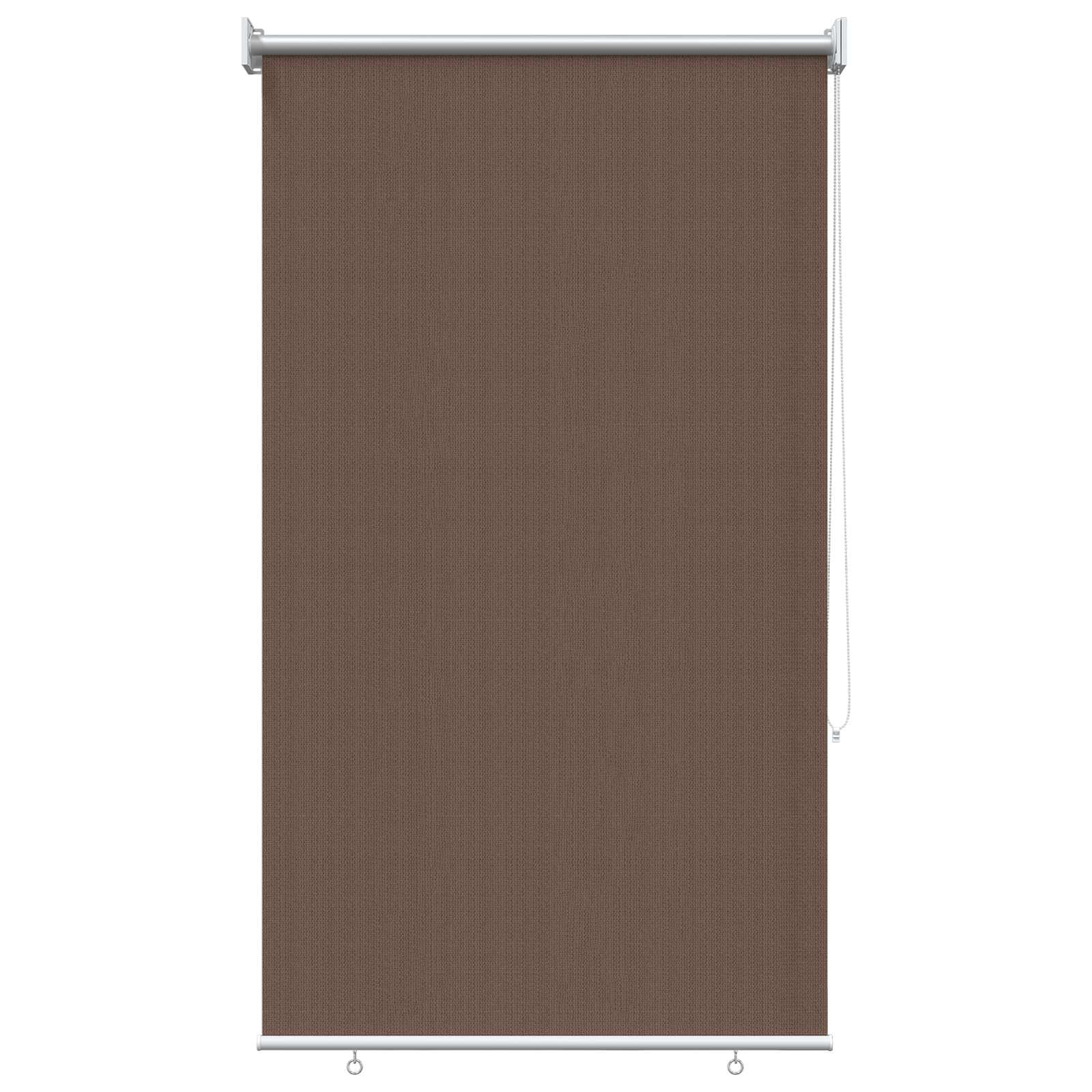 Buitenrolgordijn 90% UV-blok Taupe 60 x 140 cm HDPE