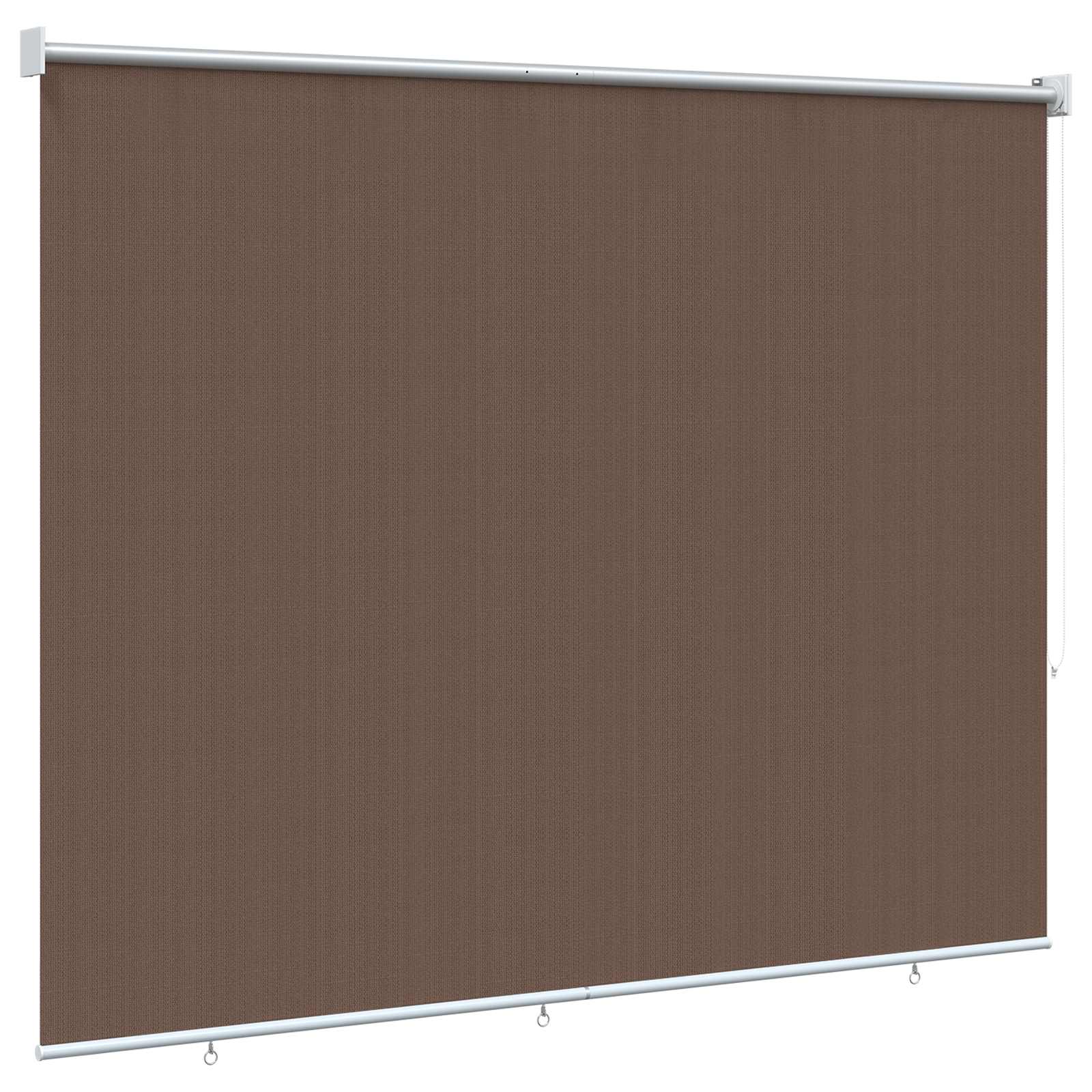 Buitenrolgordijn 90% UV-blok Taupe 220 x 140 cm HDPE