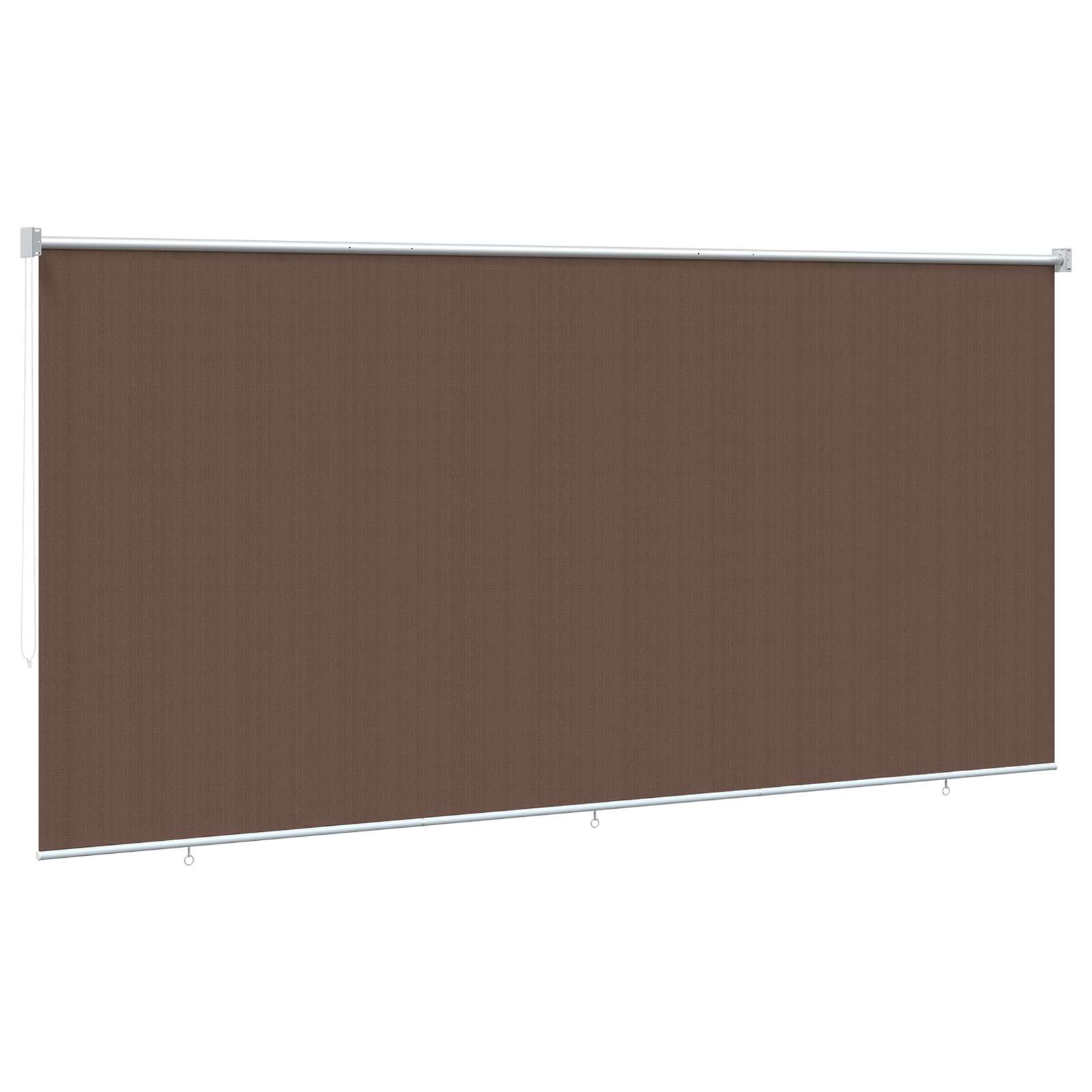 Buitenrolgordijn 90% UV-blok Taupe 350 x 140 cm HDPE
