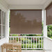 Buitenrolgordijn 90% UV-blok Taupe 60 x 230 cm HDPE