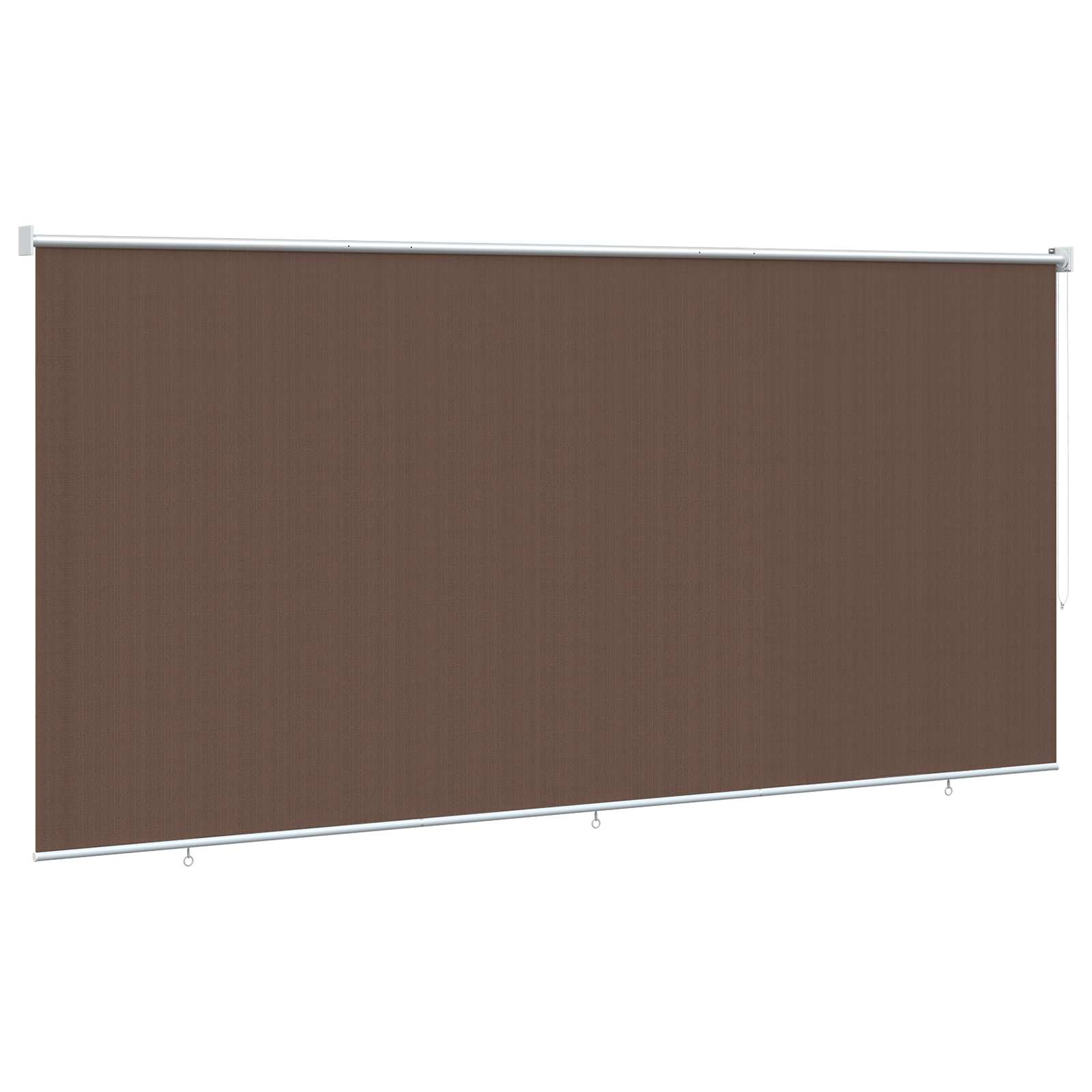 Buitenrolgordijn 90% UV-blok Taupe 350 x 230 cm HDPE