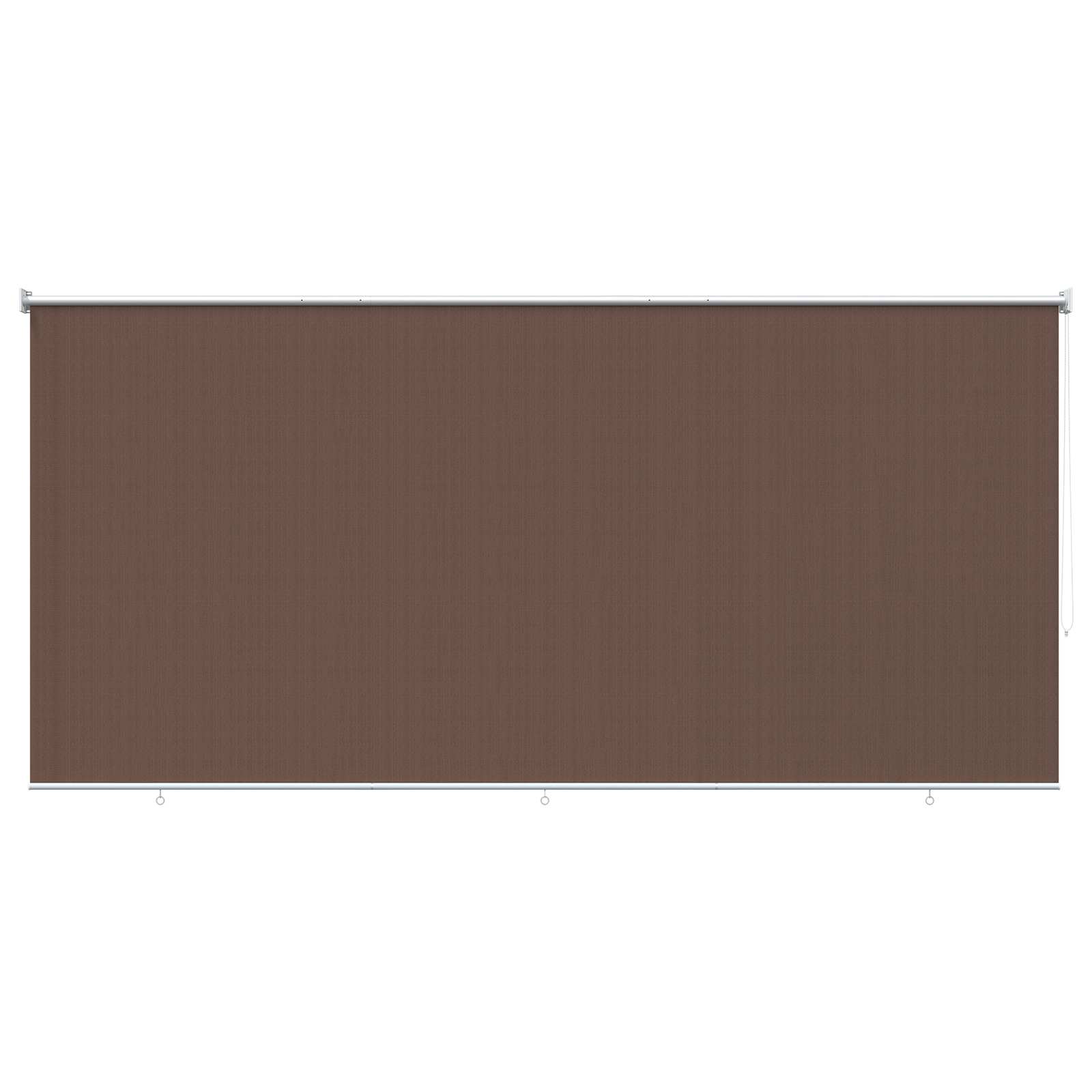 Buitenrolgordijn 90% UV-blok Taupe 350 x 230 cm HDPE