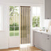 Insecten Gordijn Chenille Donkerbruin, Beige 56 x 200 cm