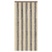 Insecten Gordijn Chenille Donkerbruin, Beige 90 x 200 cm