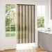 Insecten Gordijn Chenille Donkerbruin, Beige 100 x 200 cm