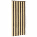 Insecten Gordijn Chenille Donkerbruin, Beige 100 x 220 cm