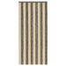Insecten Gordijn Chenille Donkerbruin, Beige 100 x 220 cm