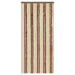 Insecten Gordijn Chenille Bruin en beige 90 x 200 cm 100% PP