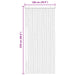 Insecten Gordijn Chenille Bruin en beige 100 x 220 cm 100% PP