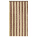 Insecten Gordijn Chenille Bruin en beige 118 x 220 cm 100% PP