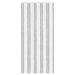 Insecten Gordijn Chenille Grijs en Wit 90 x 200 cm 100% PP