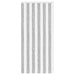 Insecten Gordijn Chenille Grijs en Wit 100 x 220 cm 100% PP