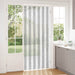 Insect gordijn Chenille Grijs en Wit 100 x 230 cm 100% PP