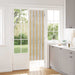 Insecten Gordijn Chenille Grijs en Beige 56 x 185 cm 100% PP