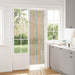 Insecten Gordijn Chenille Grijs en Beige 56 x 200 cm 100% PP