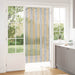 Insecten Gordijn Chenille Grijs en Beige 90 x 200 cm 100% PP
