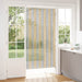 Insecten Gordijn Chenille Grijs en Beige 100 x 200 cm 100% PP