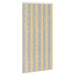 Insecten Gordijn Chenille Grijs en Beige 100 x 200 cm 100% PP
