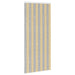Insecten Gordijn Chenille Grijs en Beige 100 x 230 cm 100% PP