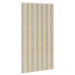 Insecten Gordijn Chenille Grijs en Beige 118 x 220 cm 100% PP