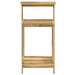 Buiten pottingbank 56,5 x 48,5 x 107 cm Massief Acaciahout Wit