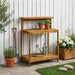 Buiten pottingbank 86,5 x 48,5 x 106 cm Massief Acaciahout