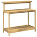 Buiten pottingbank 111,5 x 48,5 x 107 cm Massief Acaciahout Wit