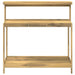 Buiten pottingbank 111,5 x 48,5 x 107 cm Massief Acaciahout Wit