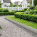 Gazonrand 20 m x 25 cm Gegalvaniseerd staal zilver