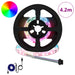 LED-strip 12 st Zwart en transparant Koper en kunststof